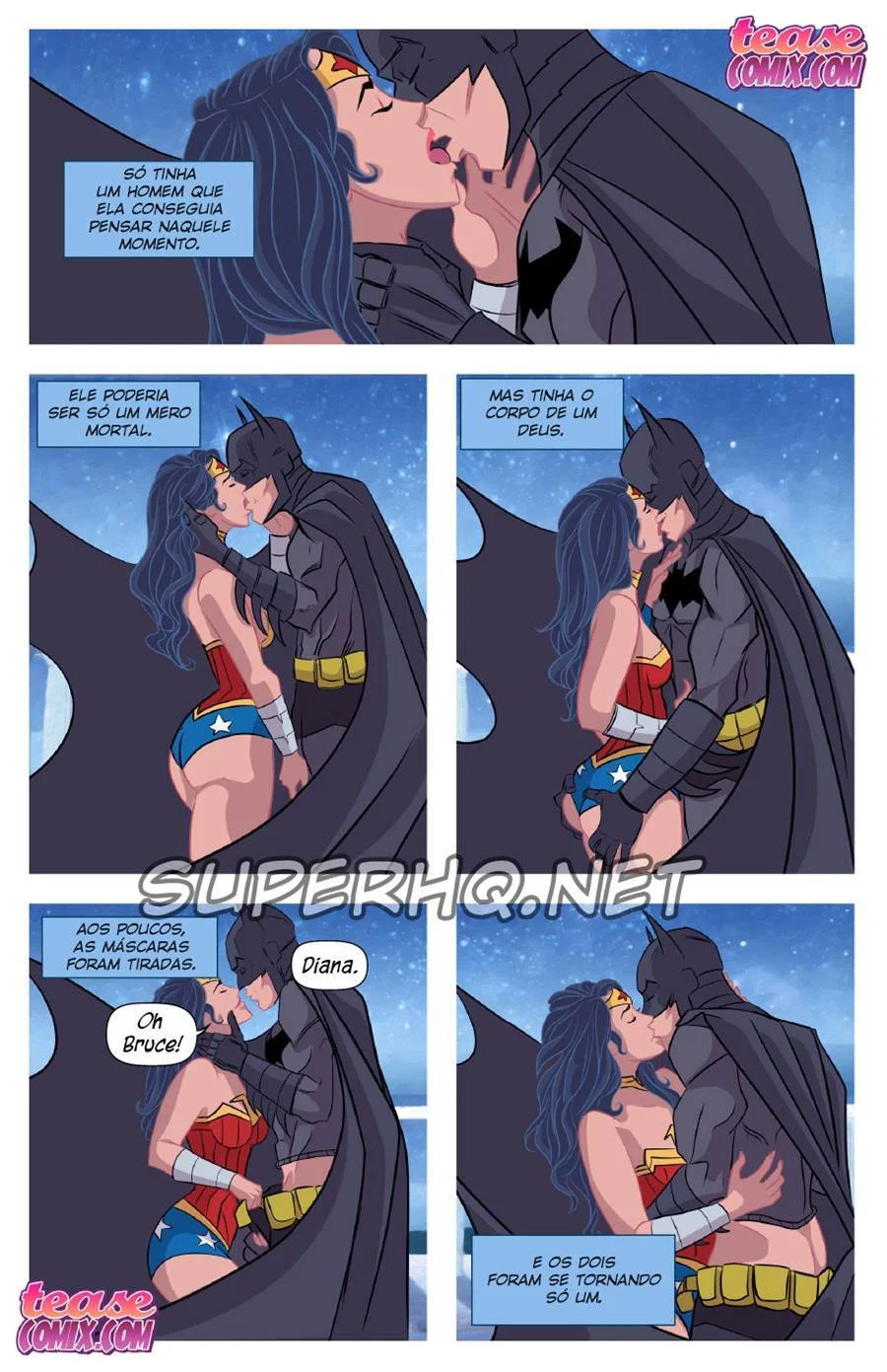 I Want Batcock – Cartoon Pornô – Português do Brasil
