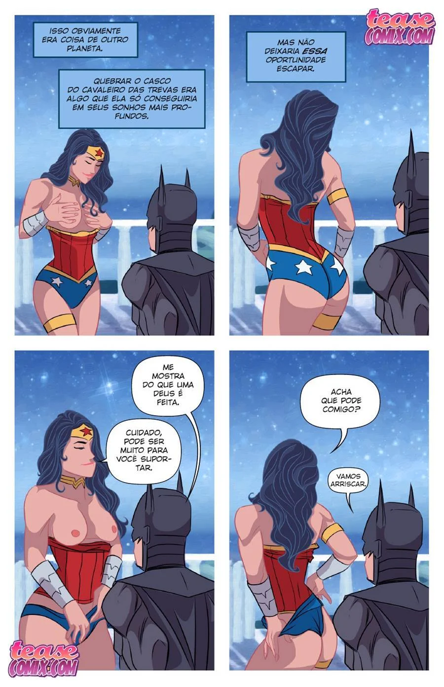 I Want Batcock – Cartoon Pornô – Português do Brasil