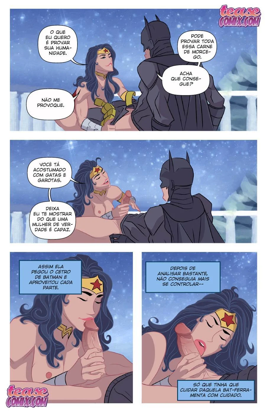 I Want Batcock – Cartoon Pornô – Português do Brasil