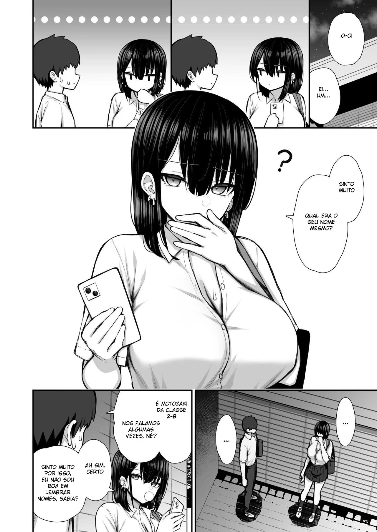 Iede Gal na Senpai wa Kantan ni Yarasete Kureru – Doujinshi Hentai – Quadrinho Original