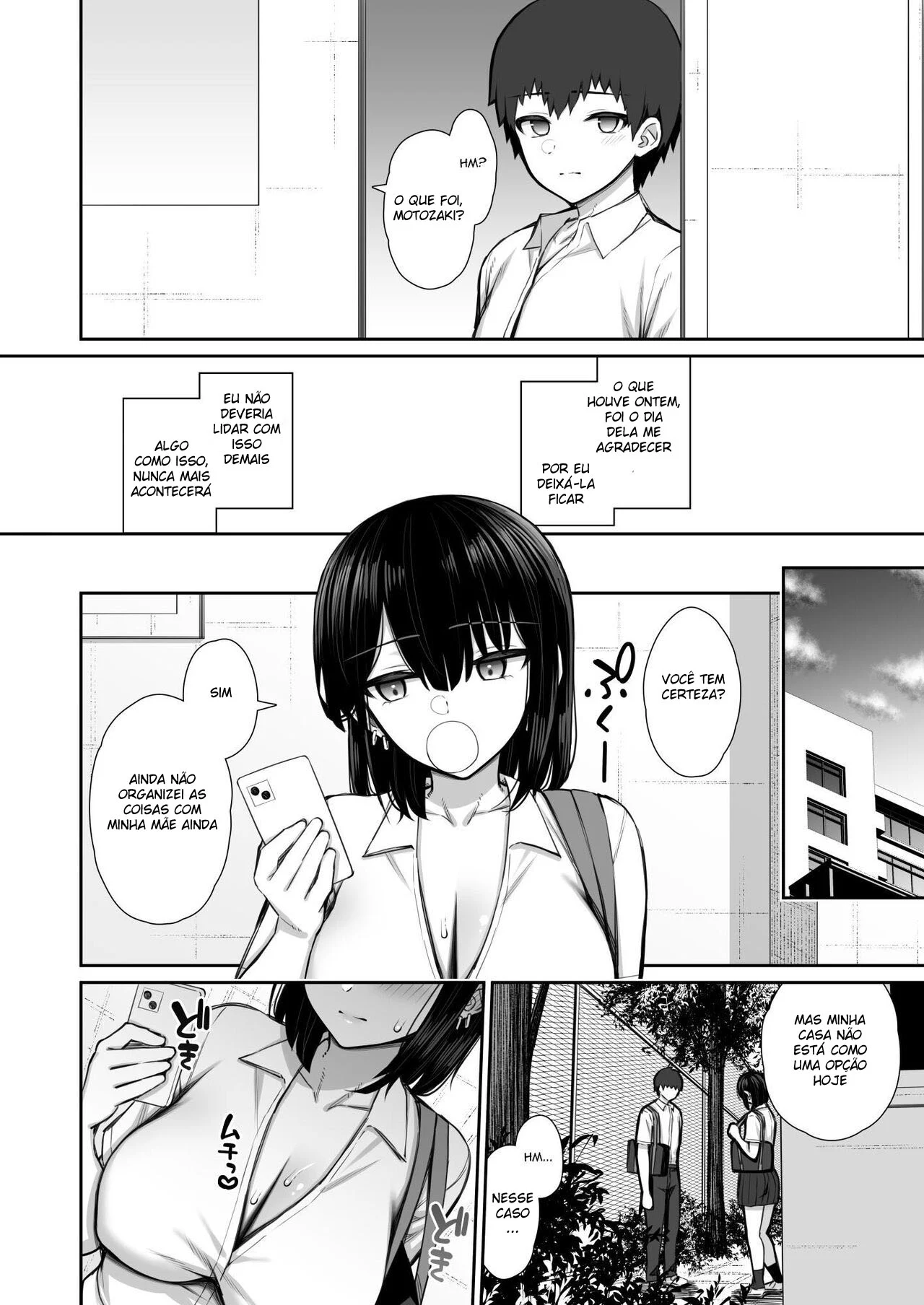 Iede Gal na Senpai wa Kantan ni Yarasete Kureru – Doujinshi Hentai – Quadrinho Original