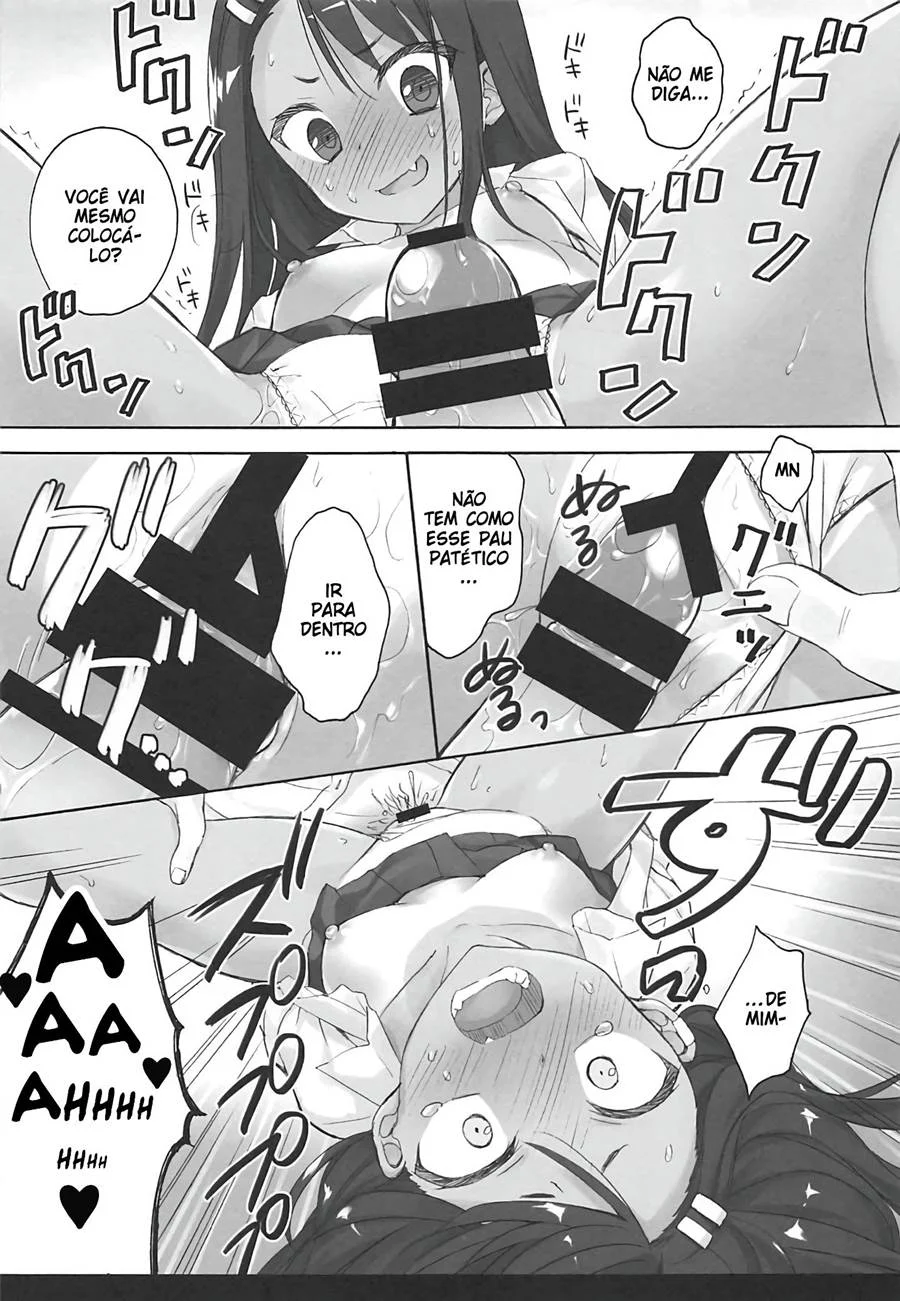 Ijiri Jouzu no Nagatoro – Hentai Preto e Branco – Ler HQ Completo
