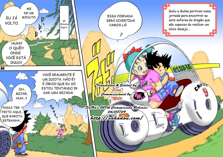 Danganball Kanzen Mousou Han 01 – Dragon Ball Pornô – Traduzido