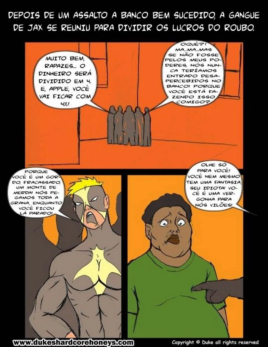 Imperial Justice 1 – Hentai Interracial – Quadrinho Original