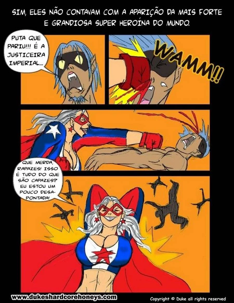 Imperial Justice 1 – Hentai Interracial – Quadrinho Original