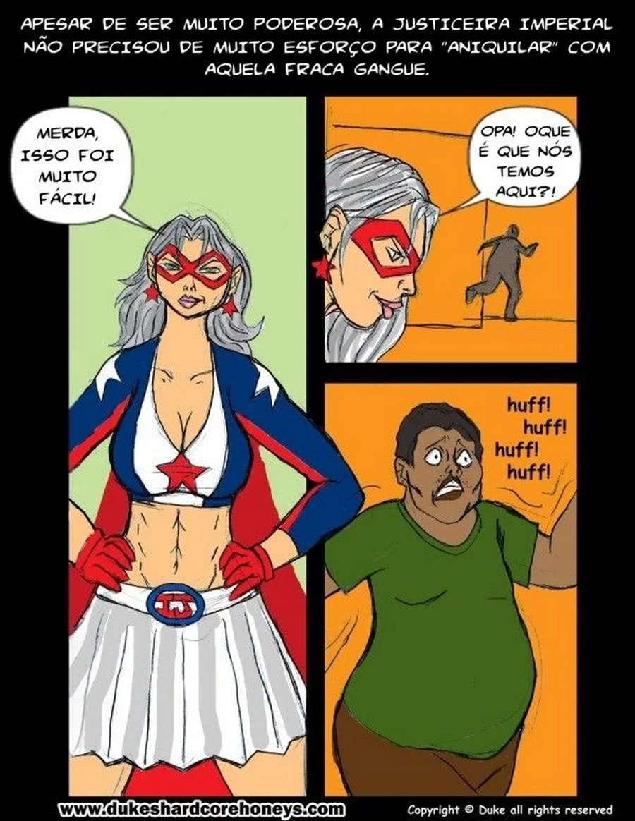 Imperial Justice 1 – Hentai Interracial – Quadrinho Original