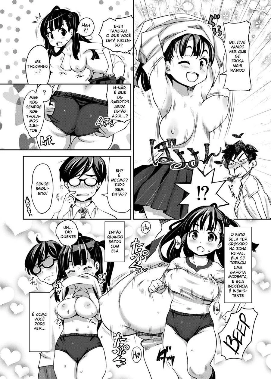 Inakax – Hentai Preto e Branco – Quadrinho Original