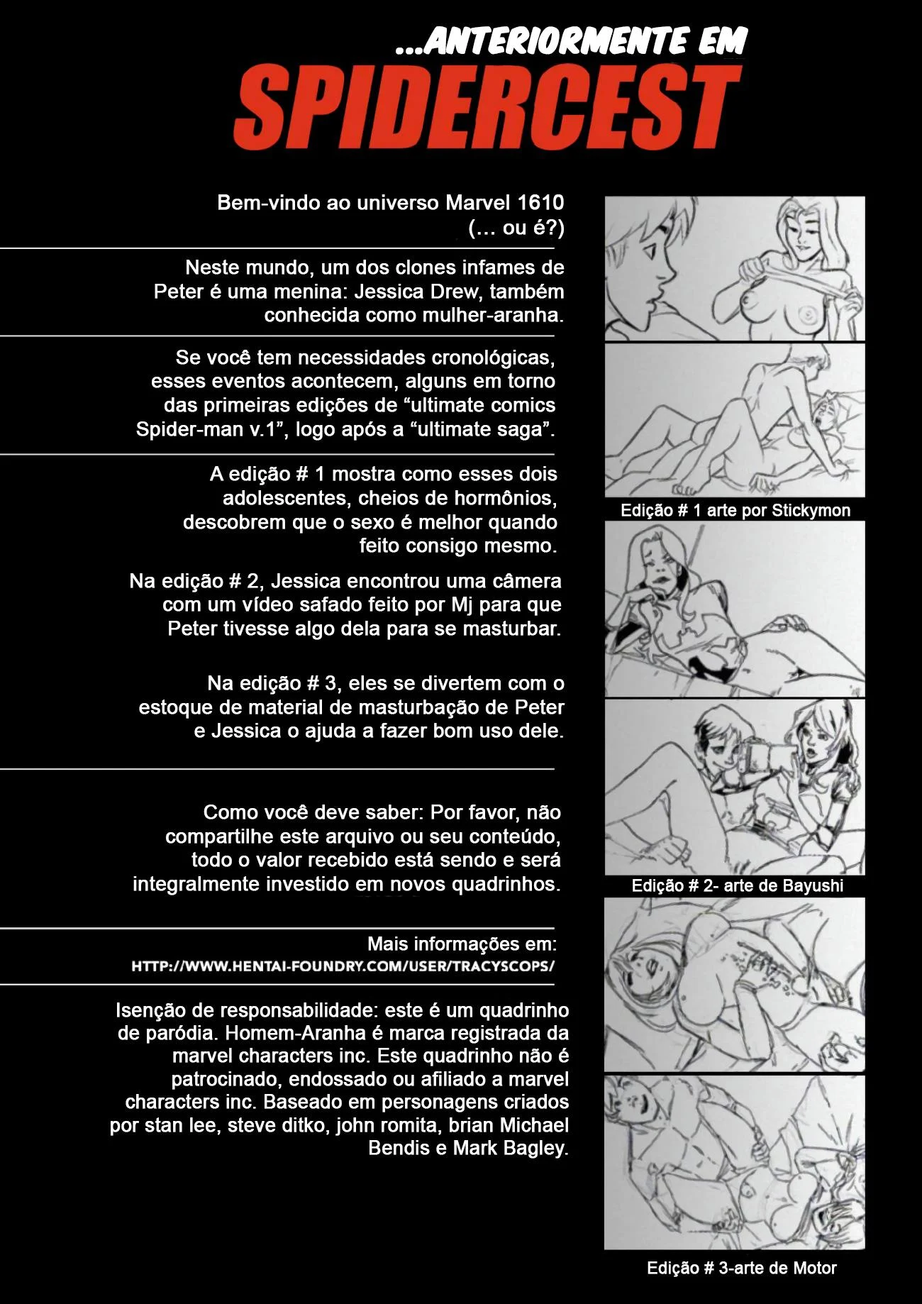 Incesto Aranha 4 – Homem Aranha Hentai – PT Brasil