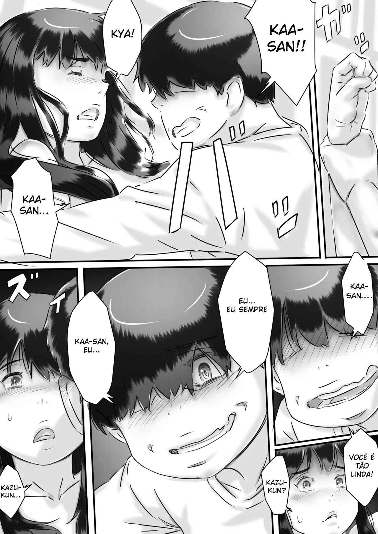 Incesto com milf gordinha – Hentai Incesto – Traduzido