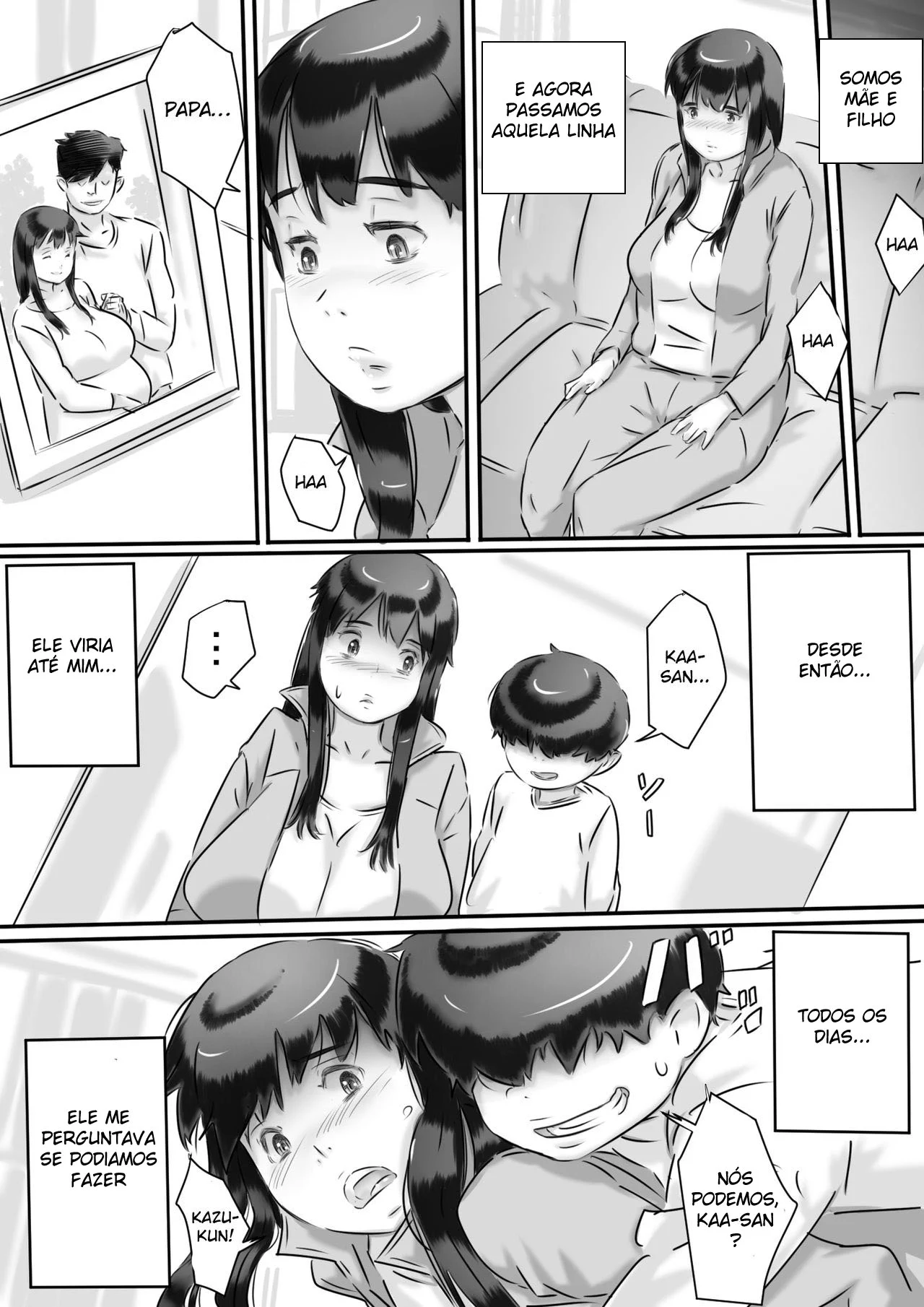 Incesto com milf gordinha – Hentai Incesto – Traduzido