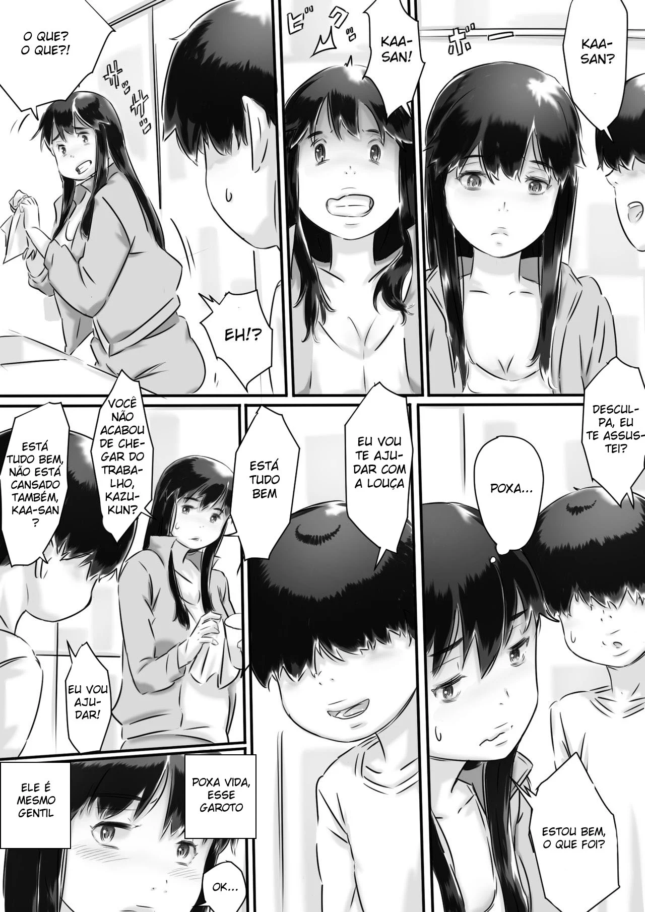 Incesto com milf gordinha – Hentai Incesto – Traduzido