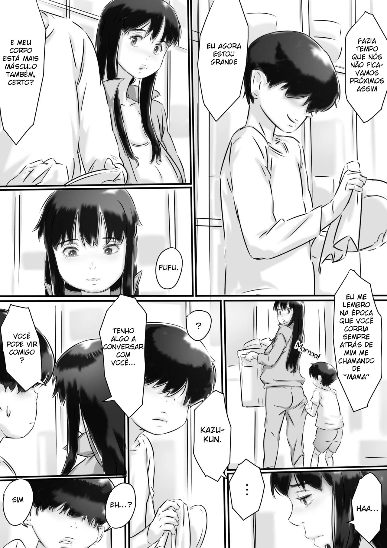 Incesto com milf gordinha – Hentai Incesto – Traduzido