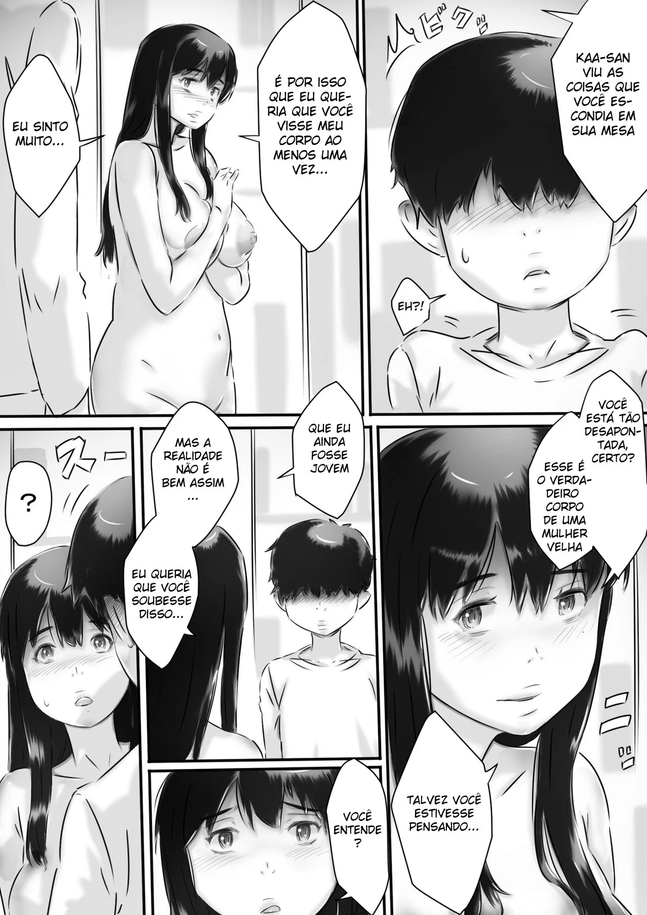 Incesto com milf gordinha – Hentai Incesto – Traduzido