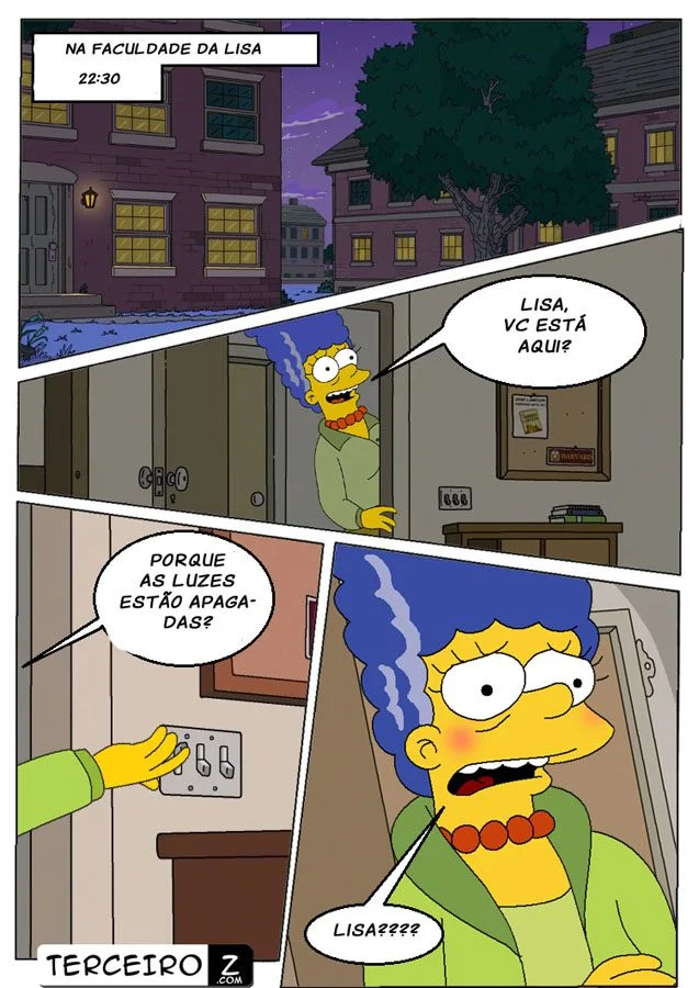 Incesto lesbico Lisa Simpson e Marge Simpson – Hentai Incesto – Ler HQ Completo