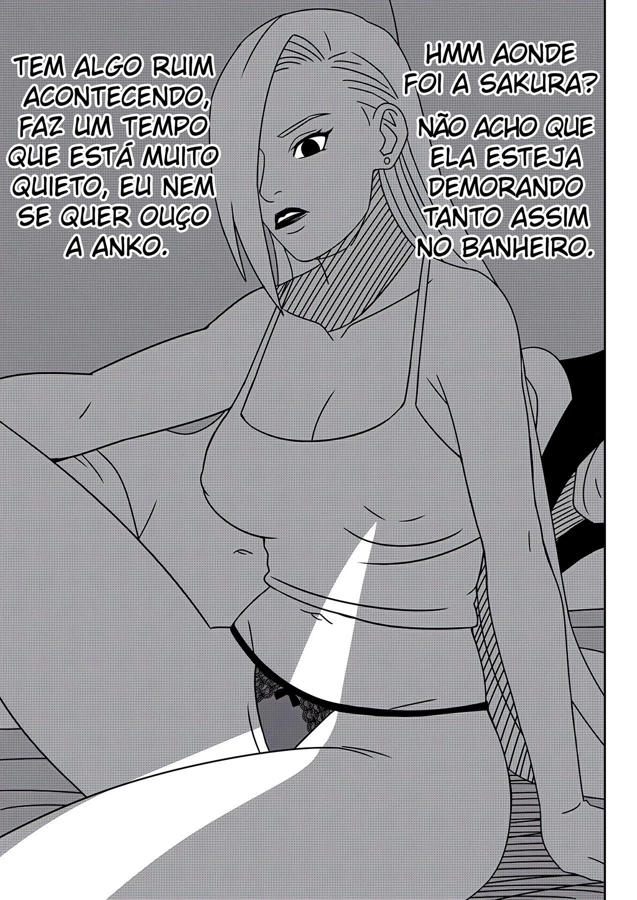 Ino Yamanaka Hentai – Hentai Preto e Branco – Ler HQ Completo