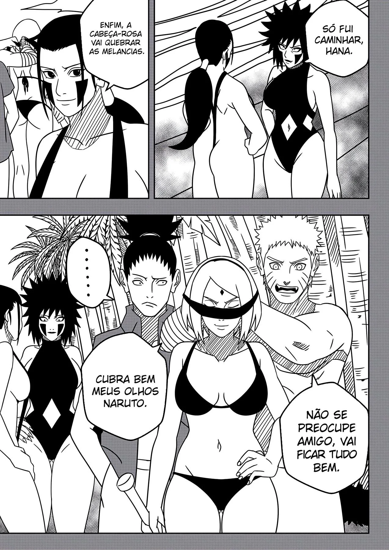 Ino Yamanaka Hentai – Hentai Preto e Branco – Ler HQ Completo