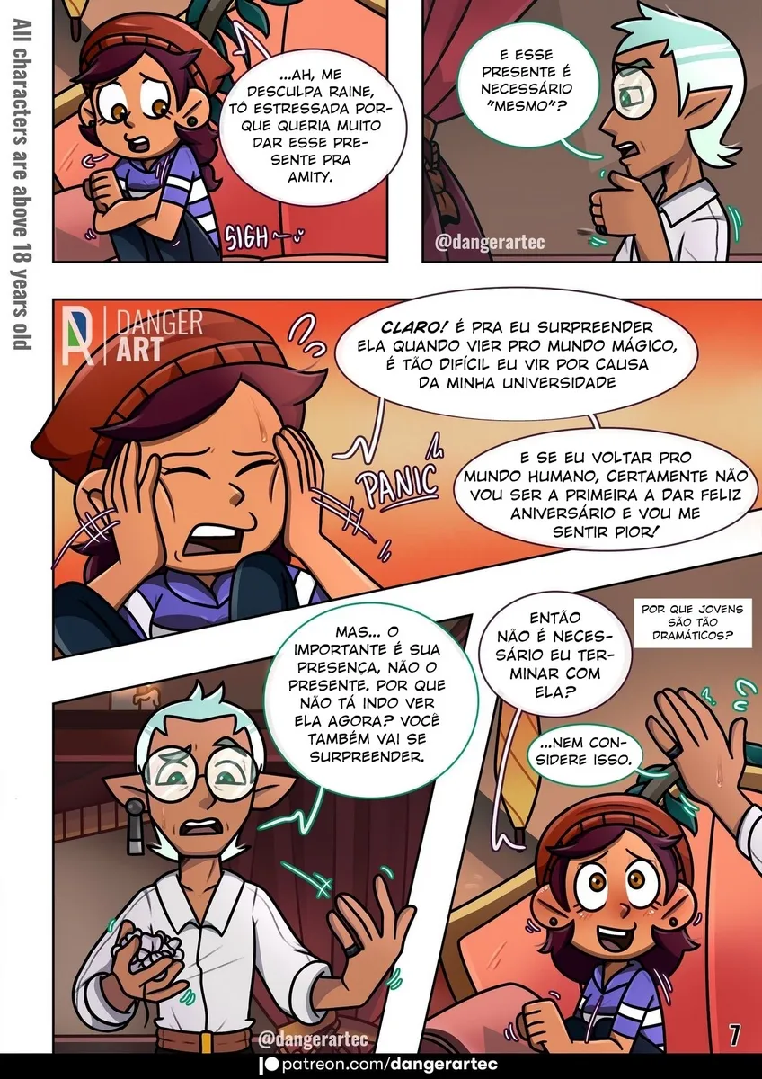 [DangerArt] The Owl House, My Luz – Super HQ – Ler HQ Completo