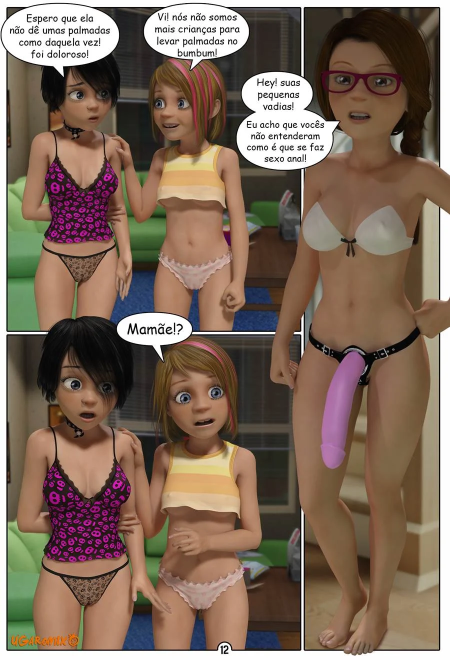 Inside Riley 2 – Lesbicas Hentai – Traduzido
