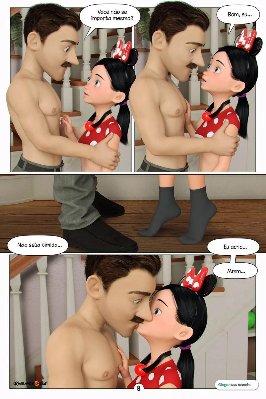 Inside Riley 7 – Lesbicas Hentai – Quadrinho Original