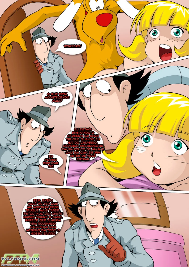 Inspetor Bugiganga Hentai De Zoofilia HQ – Cartoon Pornô – Tradução Em Português