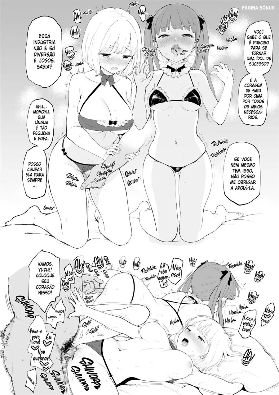 Instant Succu – Hentai Preto e Branco – Ler HQ Completo