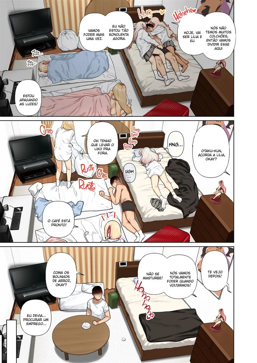 Invasão do harém gyaru – Doujinshi Hentai – PT-BR