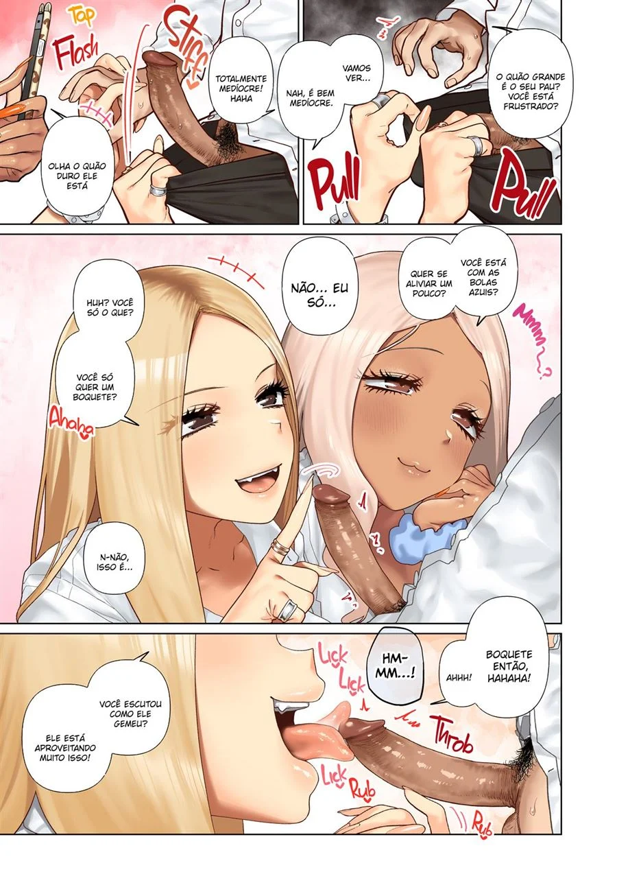 Invasão do harém gyaru – Doujinshi Hentai – PT-BR