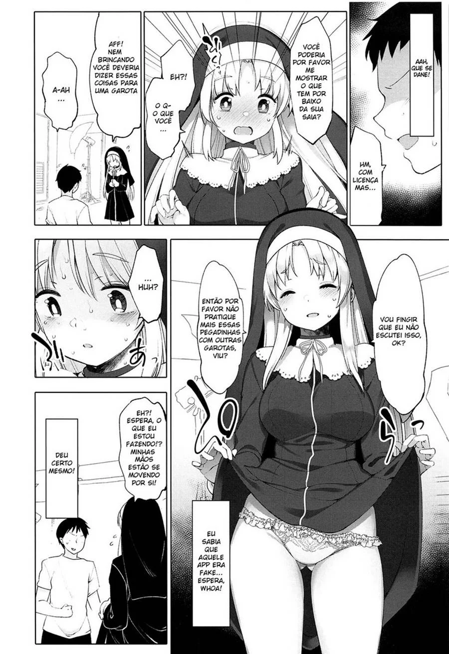 Irmã Cleaire e o Segredo do Aplicativo de Hipnóse – Hentai – Ler Hentai HQ