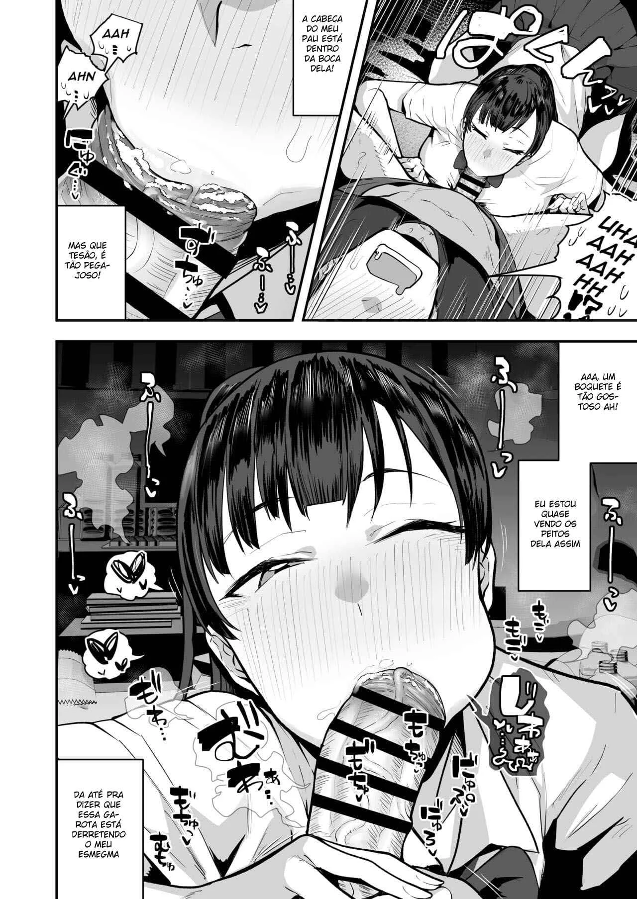 Irmão mais velho de olho na minha amiga – Hentai Preto e Branco – Ler Hentai HQ