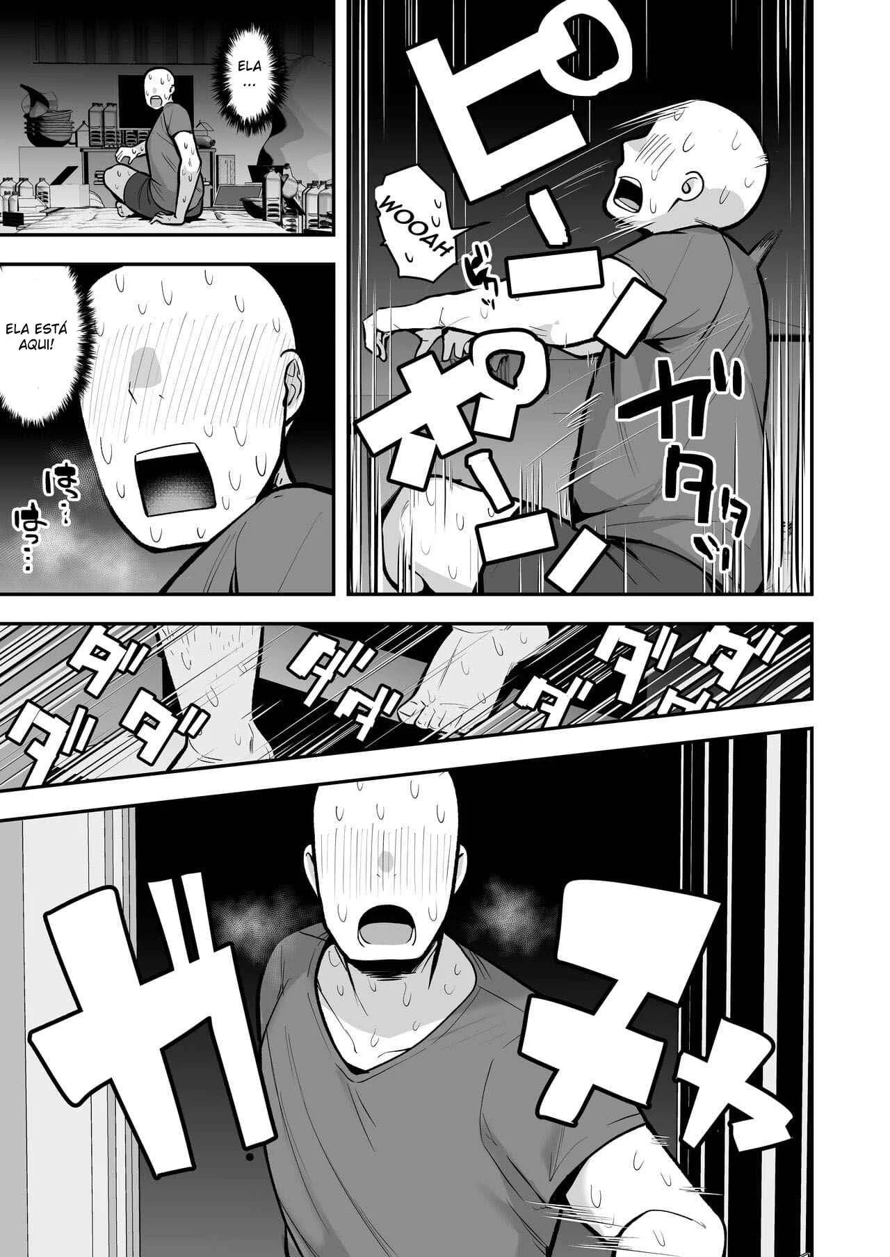 Irmão mais velho de olho na minha amiga – Hentai Preto e Branco – Ler Hentai HQ