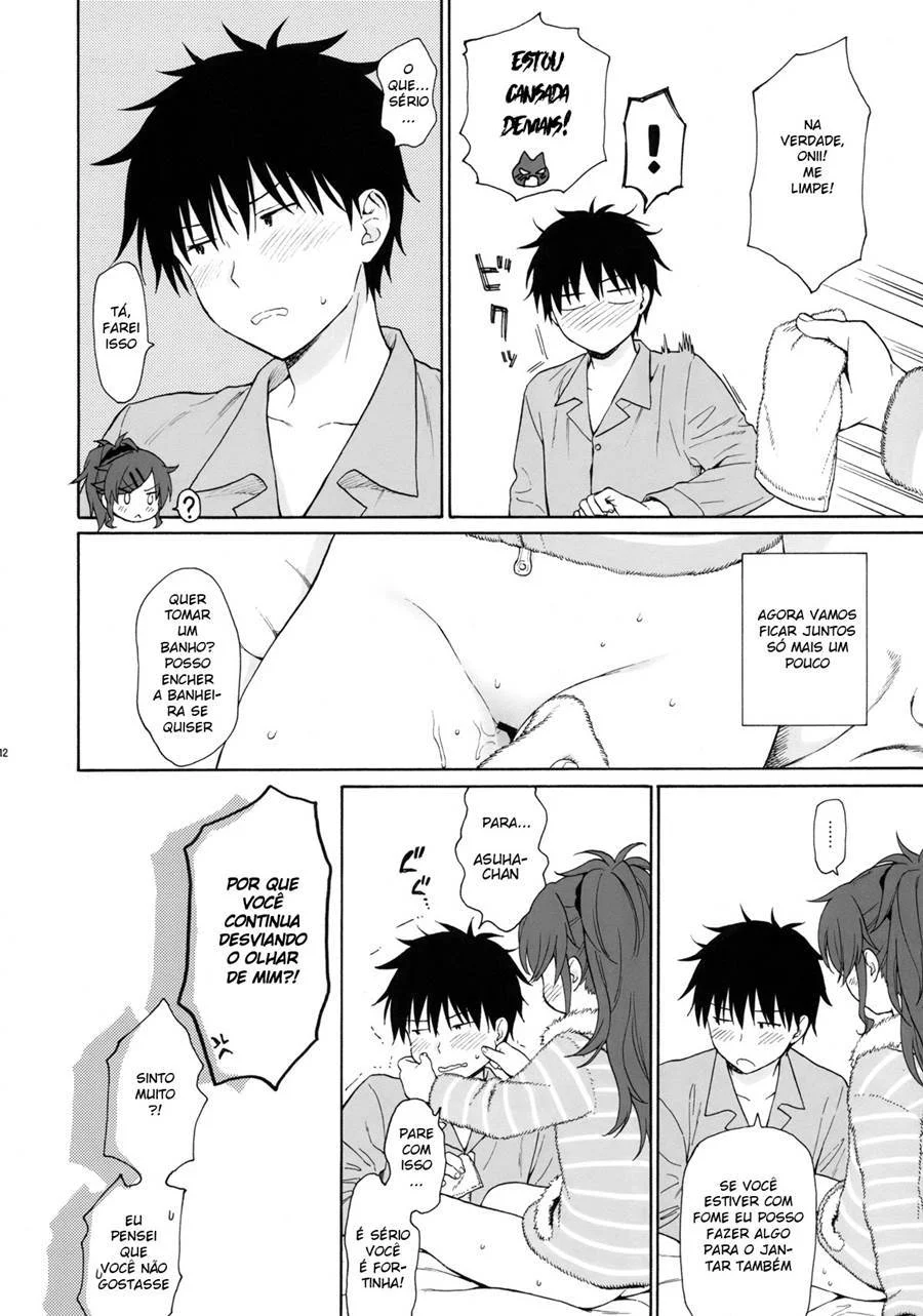 Irmão mais velho fode irmã caçula – Hentai Incesto – Quadrinho Original