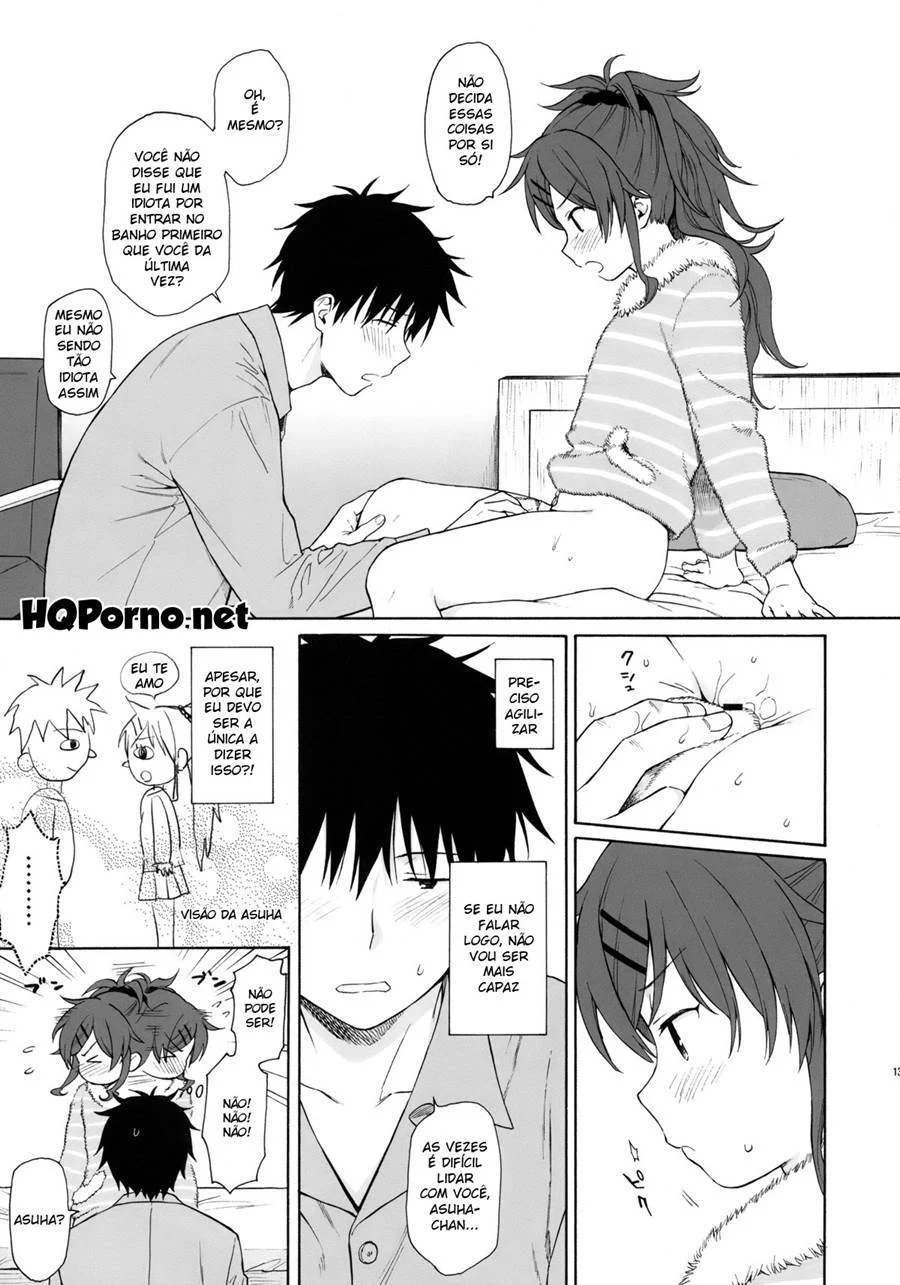 Irmão mais velho fode irmã caçula – Hentai Incesto – Quadrinho Original