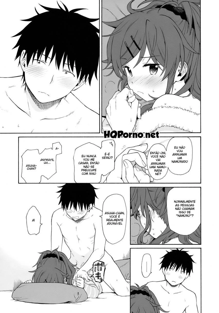 Irmão mais velho fode irmã caçula – Hentai Incesto – Quadrinho Original
