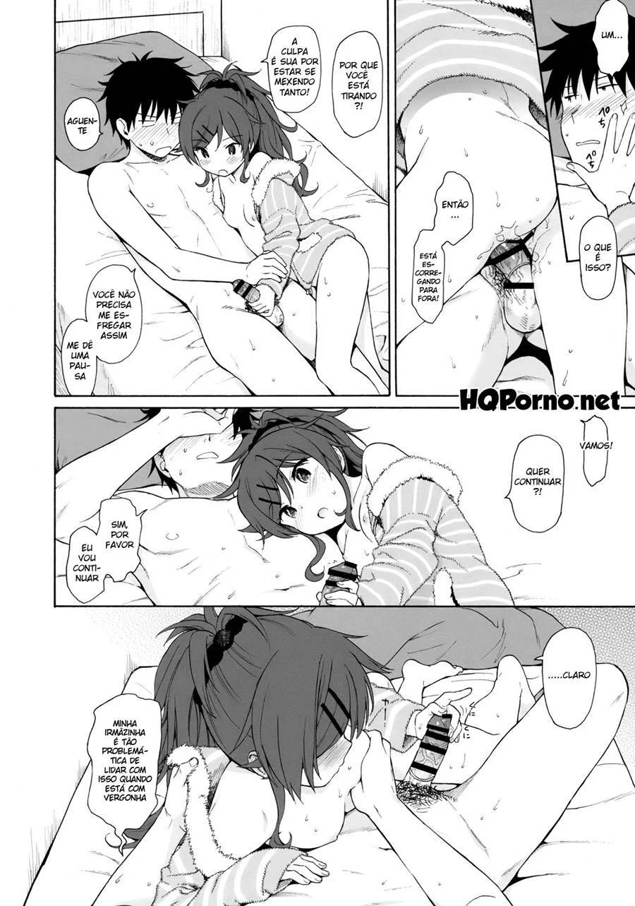 Irmão mais velho fode irmã caçula – Hentai Incesto – Quadrinho Original
