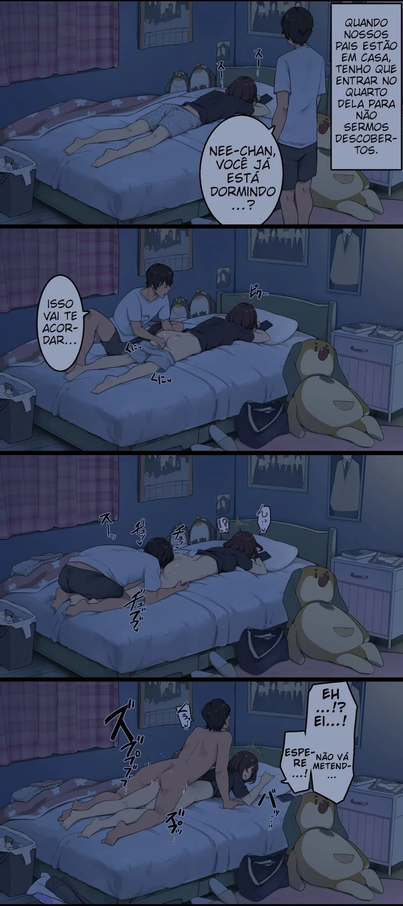 Irmãos fazendo sexo – Super HQ – Ler Hentai HQ