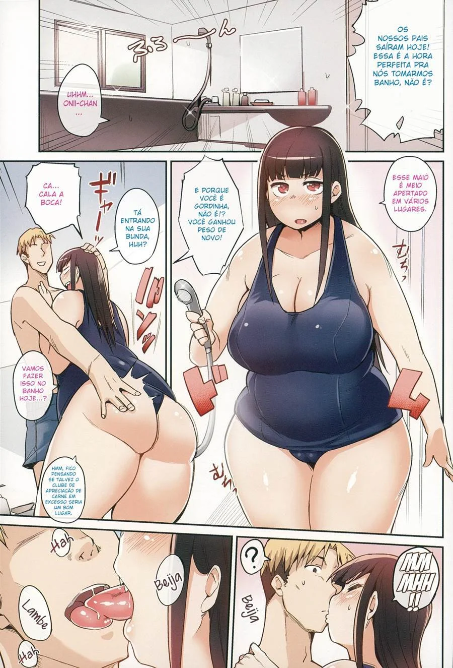 Irmãzinha ingênua e gostosa – Manga Hentai – Português do Brasil