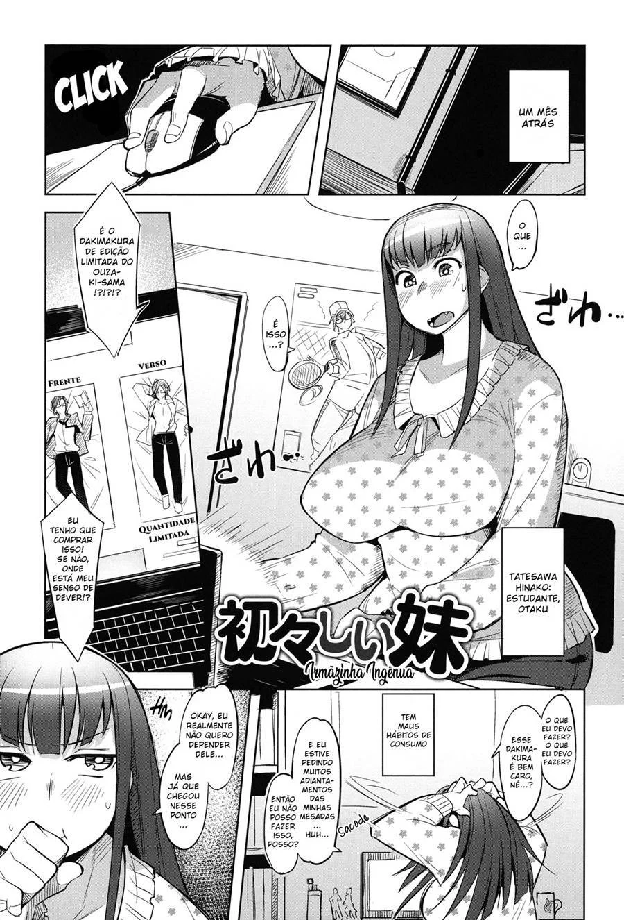 Irmãzinha ingênua e gostosa – Manga Hentai – Português do Brasil