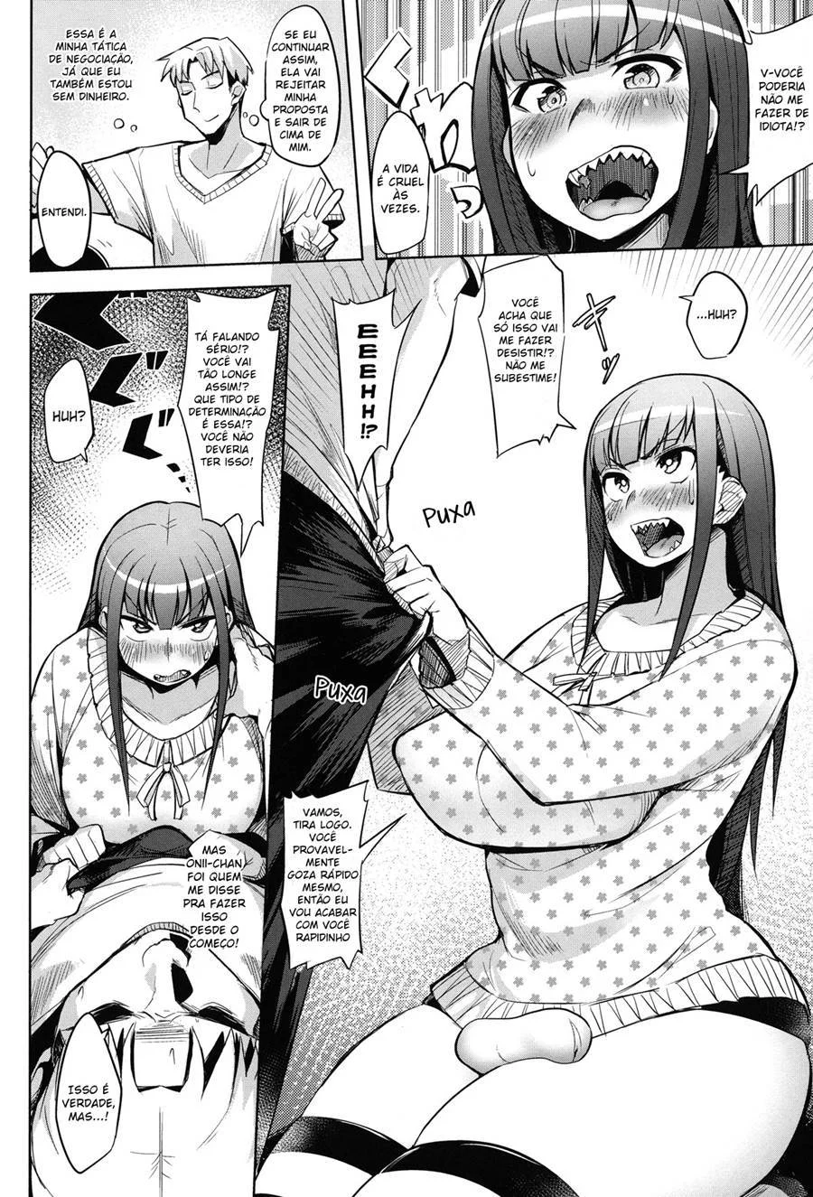 Irmãzinha ingênua e gostosa – Manga Hentai – Português do Brasil