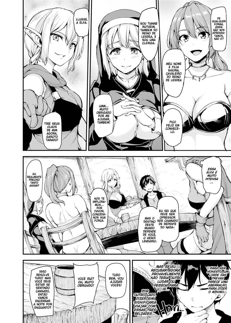 Isekai Harem Monogatari – Hentai Preto e Branco – Ler Hentai HQ