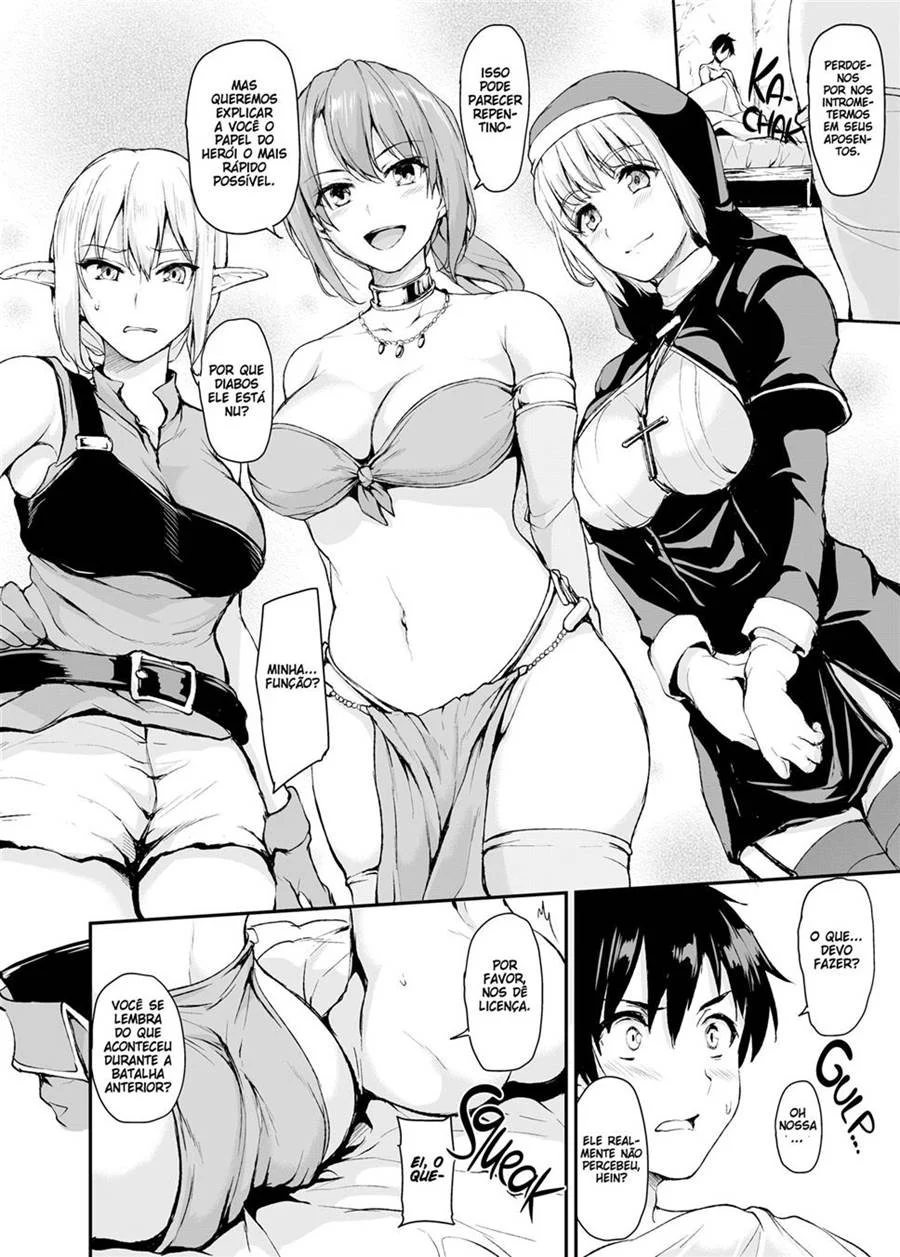 Isekai Harem Monogatari – Hentai Preto e Branco – Ler Hentai HQ