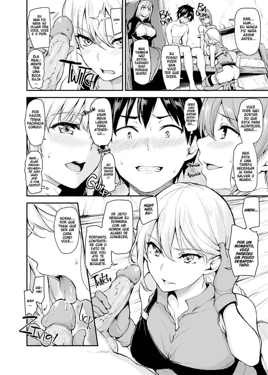 Isekai Harem Monogatari – Hentai Preto e Branco – Ler Hentai HQ