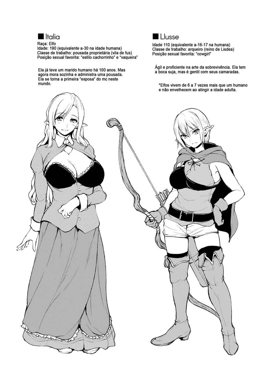 Isekai Harem Monogatari – Hentai Preto e Branco – Ler Hentai HQ