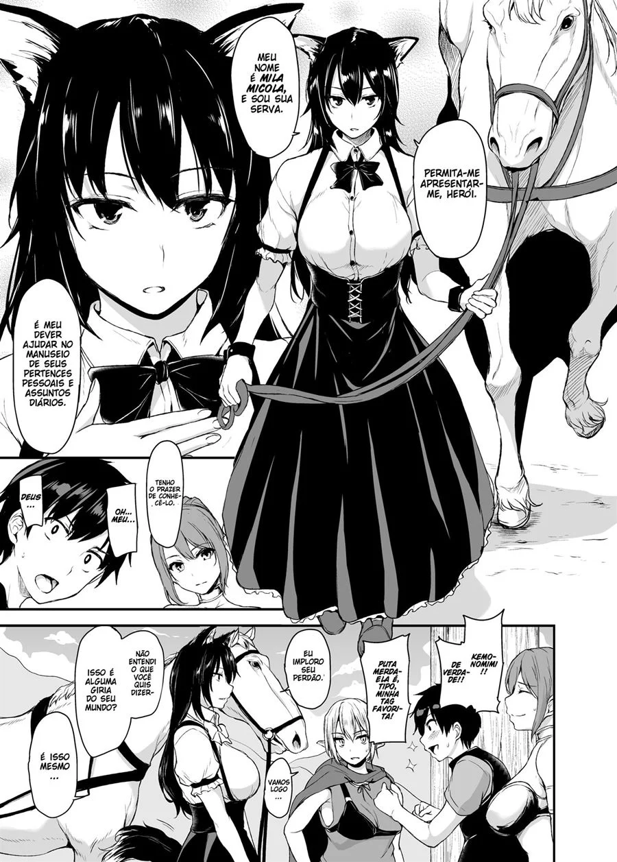 Isekai Harem Monogatari 2 – Doujinshi Hentai – Ler Hentai HQ