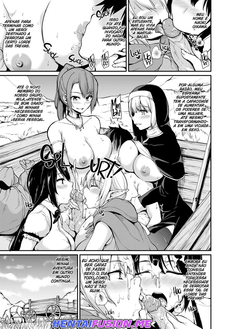 Isekai Harem Monogatari 3 – Manga Hentai – Site Para Ler Completo