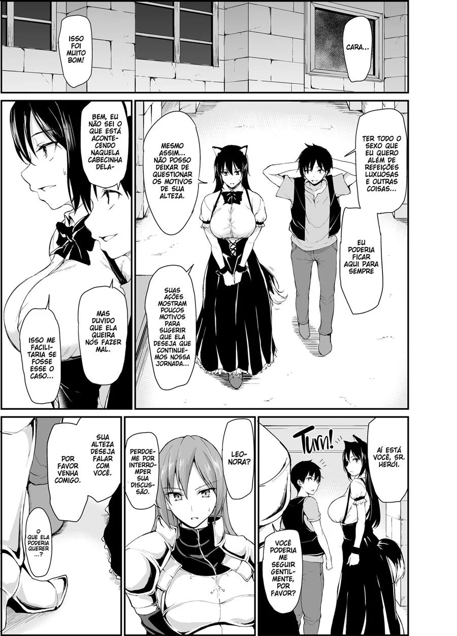 Isekai Harem Monogatari 4 – Hentai Preto e Branco – Ler Hentai HQ