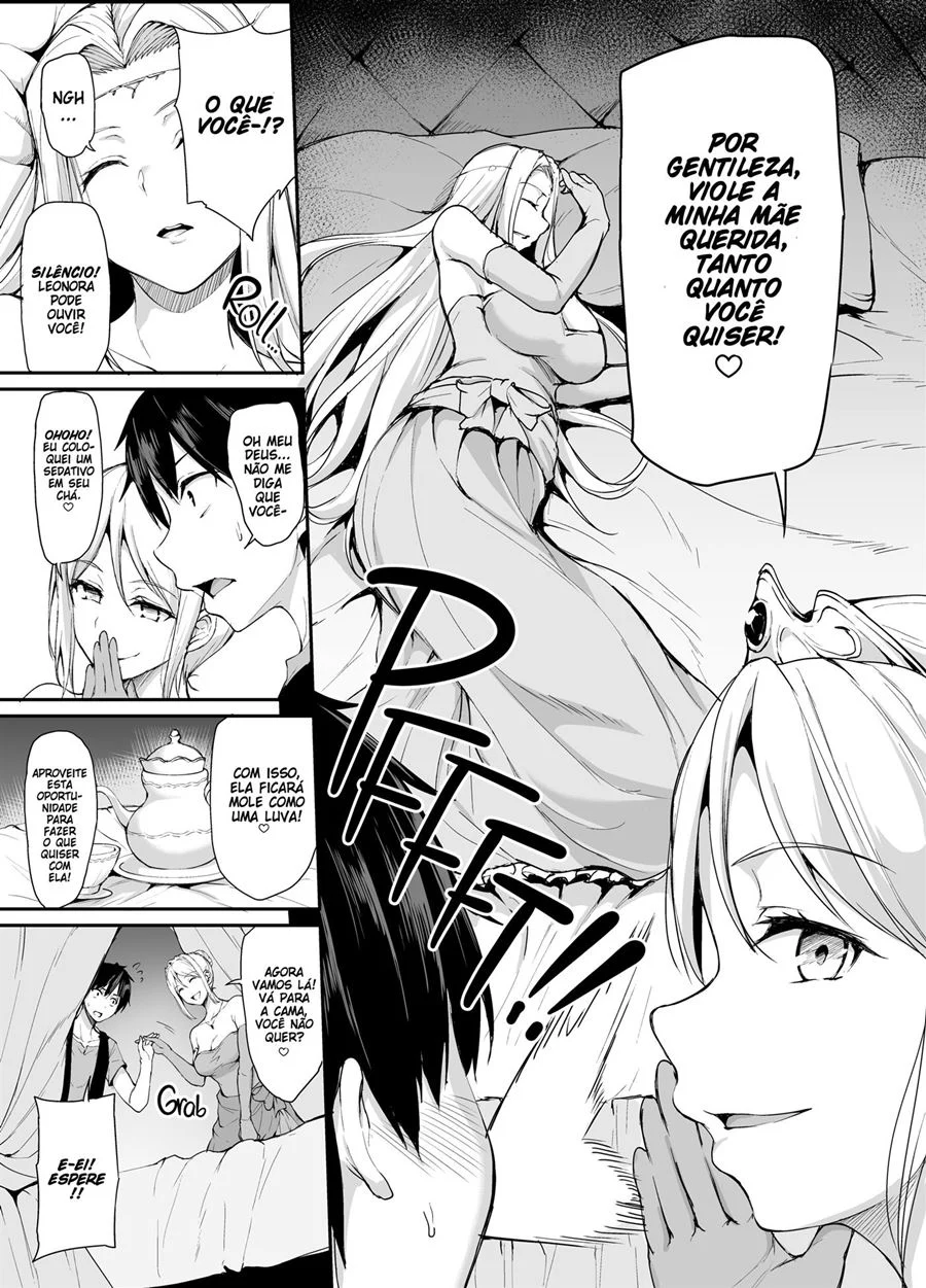 Isekai Harem Monogatari 4 – Hentai Preto e Branco – Ler Hentai HQ