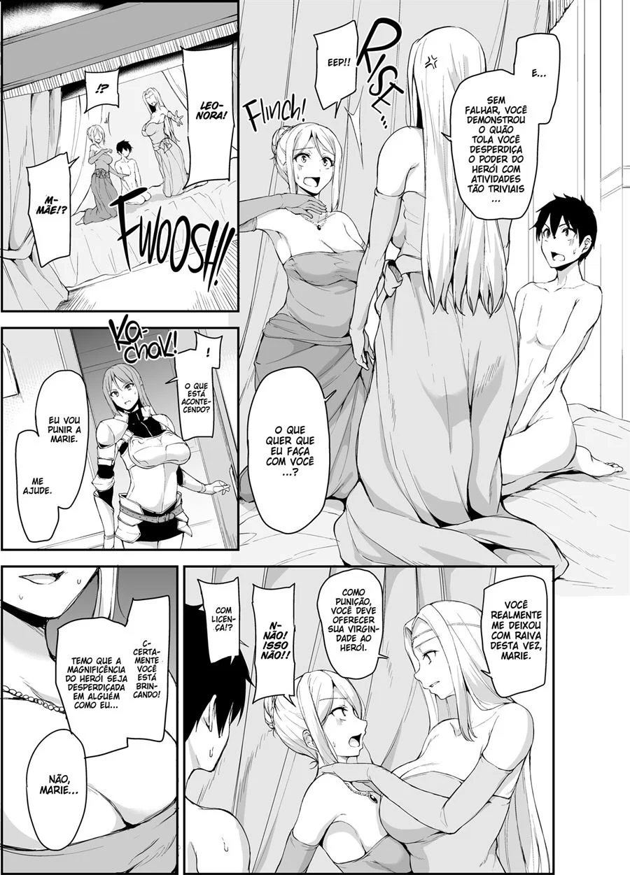 Isekai Harem Monogatari 4 – Hentai Preto e Branco – Ler Hentai HQ