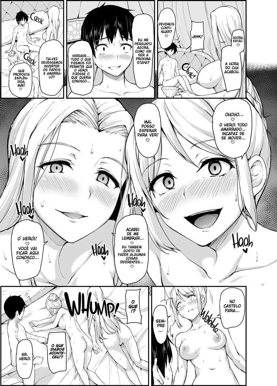Isekai Harem Monogatari 4 – Hentai Preto e Branco – Ler Hentai HQ