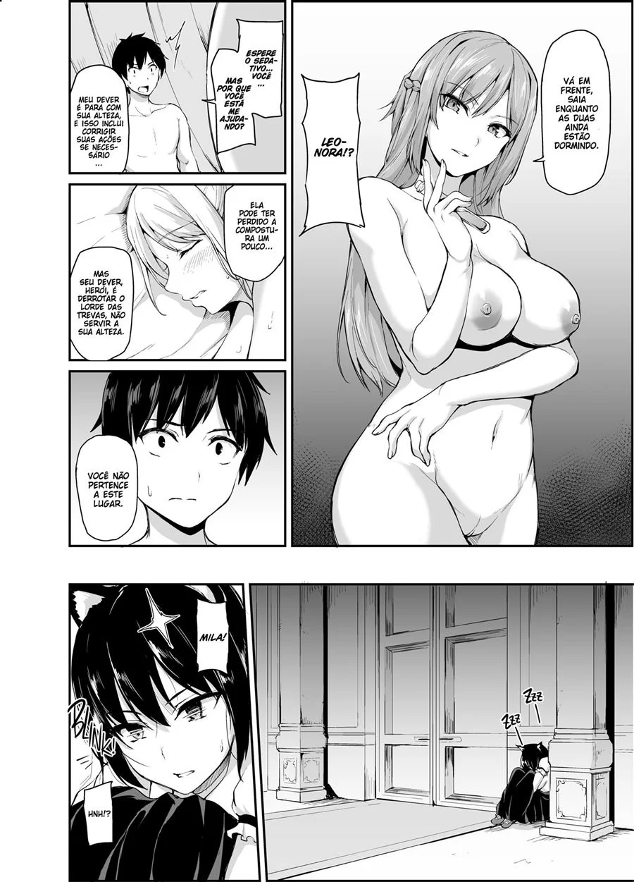 Isekai Harem Monogatari 4 – Hentai Preto e Branco – Ler Hentai HQ