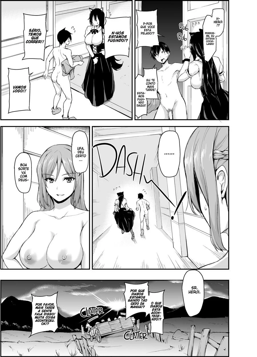Isekai Harem Monogatari 4 – Hentai Preto e Branco – Ler Hentai HQ